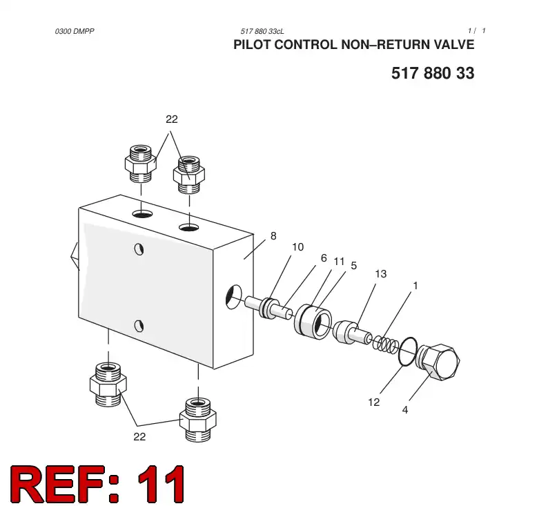 52206770 522 067 70 O-RING - Sandvik Technical Drawing