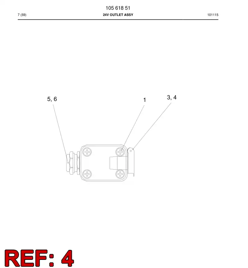 52206770a 522 067 70a O-ring - Sandvik Technical Drawing