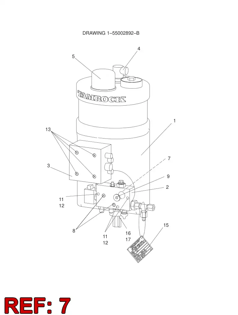 52210740 522 107 40 O-RING - Sandvik Technical Drawing