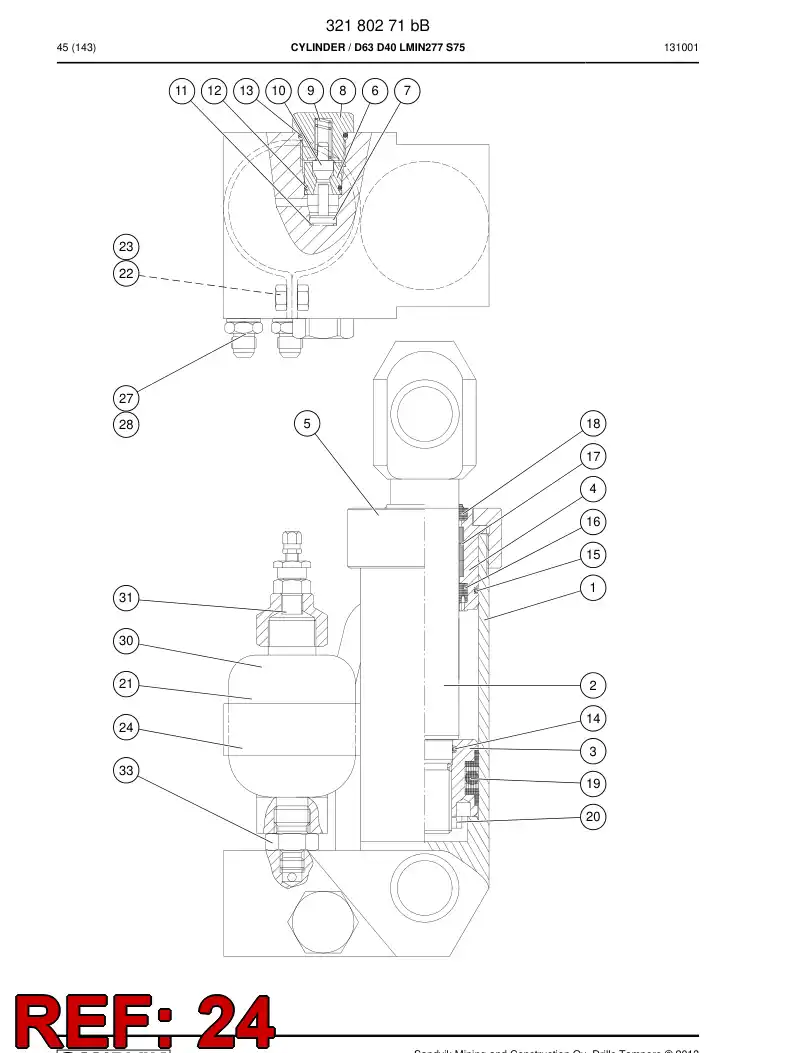 52606010a 526 060 10a PLATE DE RUBBER - Sandvik Technical Drawing