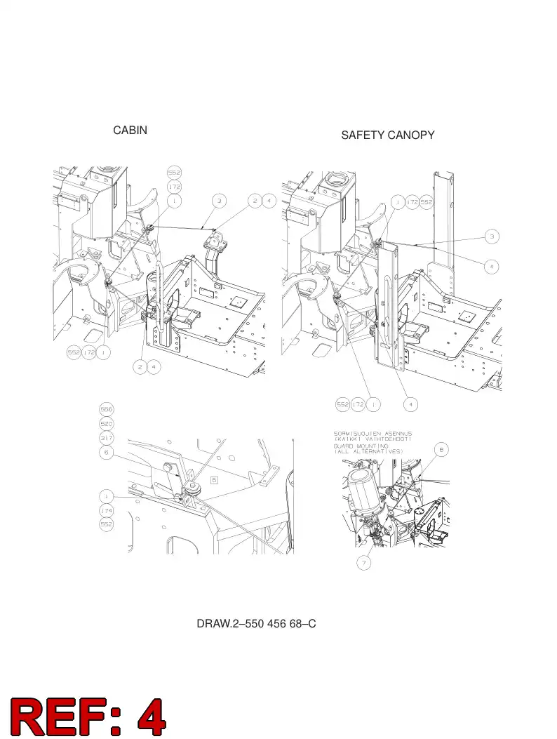 53225050 532 250 50 ABRAZADERA, CABLE - Sandvik Technical Drawing