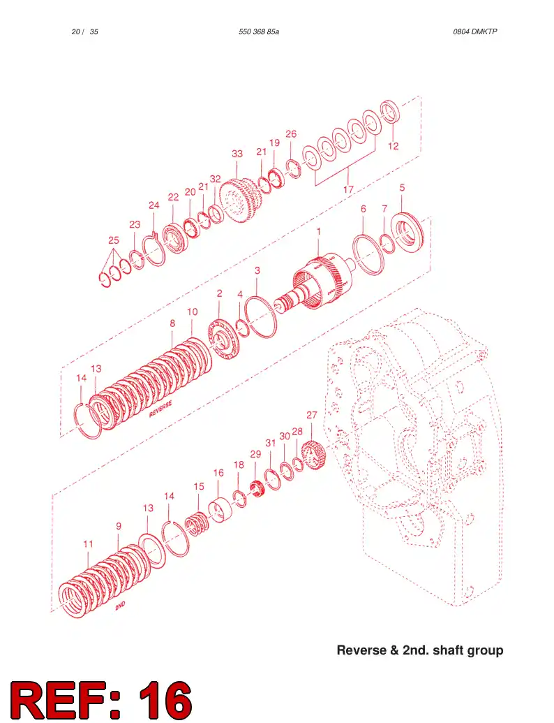 54893425 548 934 25 SPRING RETAINER - Sandvik Technical Drawing