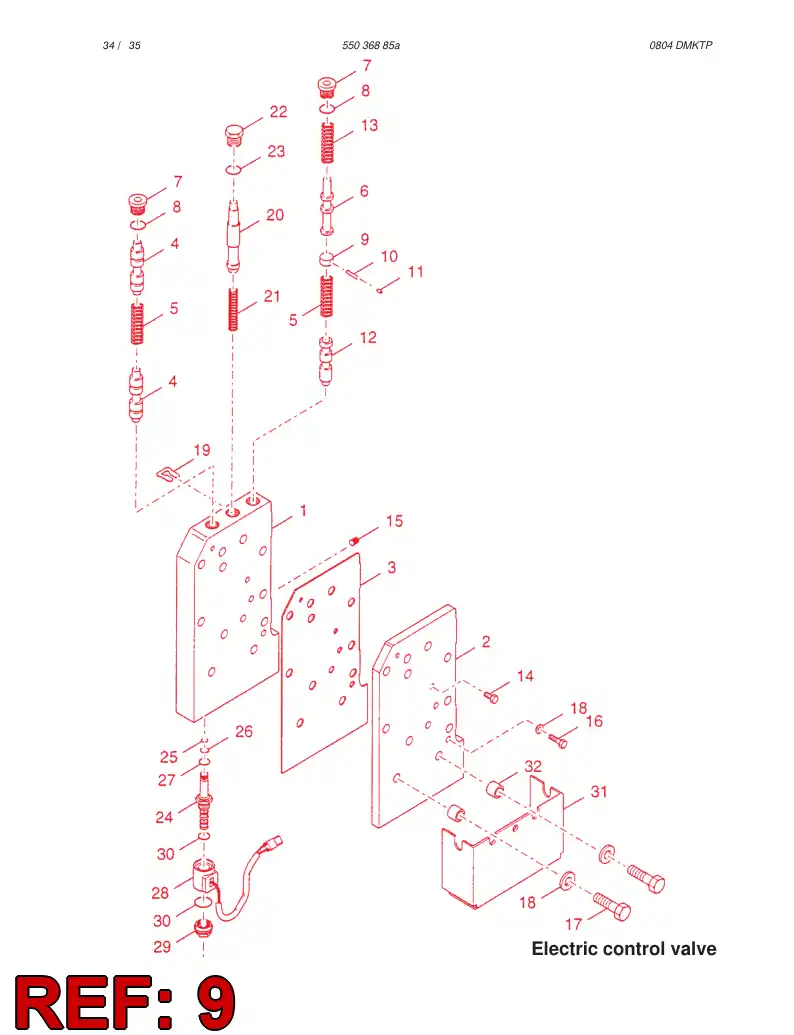 54899844 548 998 44 STOP - Sandvik Technical Drawing