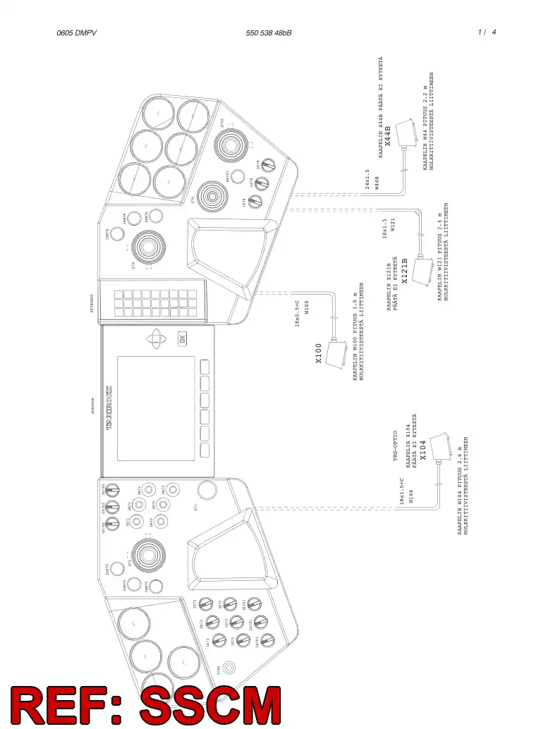 55000153 550 001 53 SEP. SIGNAL CONVERT. MODULE - Sandvik Technical Drawing