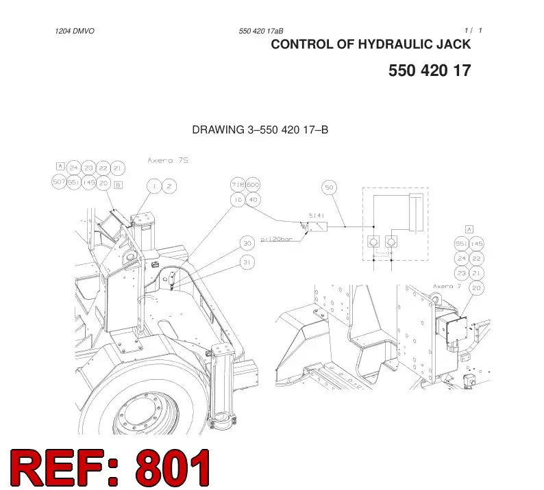 55000204 550 002 04 ELECTRICAL ASSEMBLY - Sandvik Technical Drawing