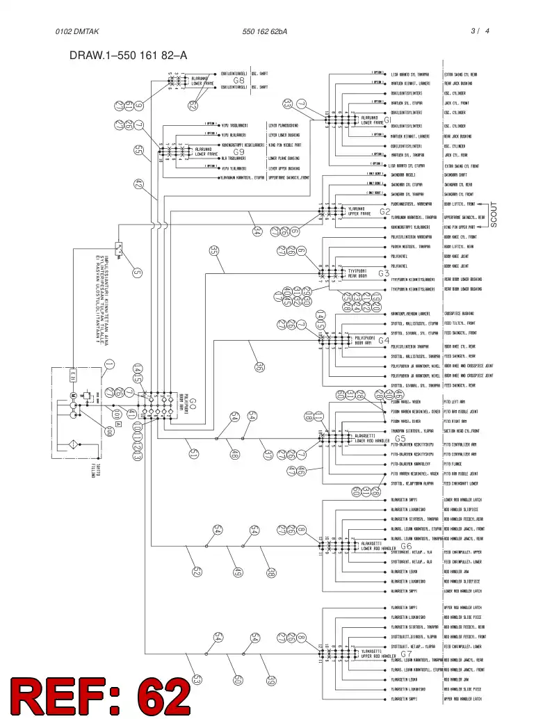 55000322 550 003 22 HOSE GUIDE - Sandvik Technical Drawing