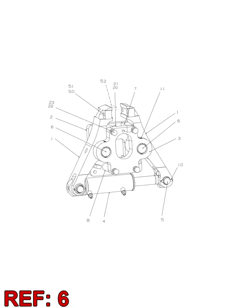 55000442 550 004 42 Shaft - Sandvik Technical Drawing