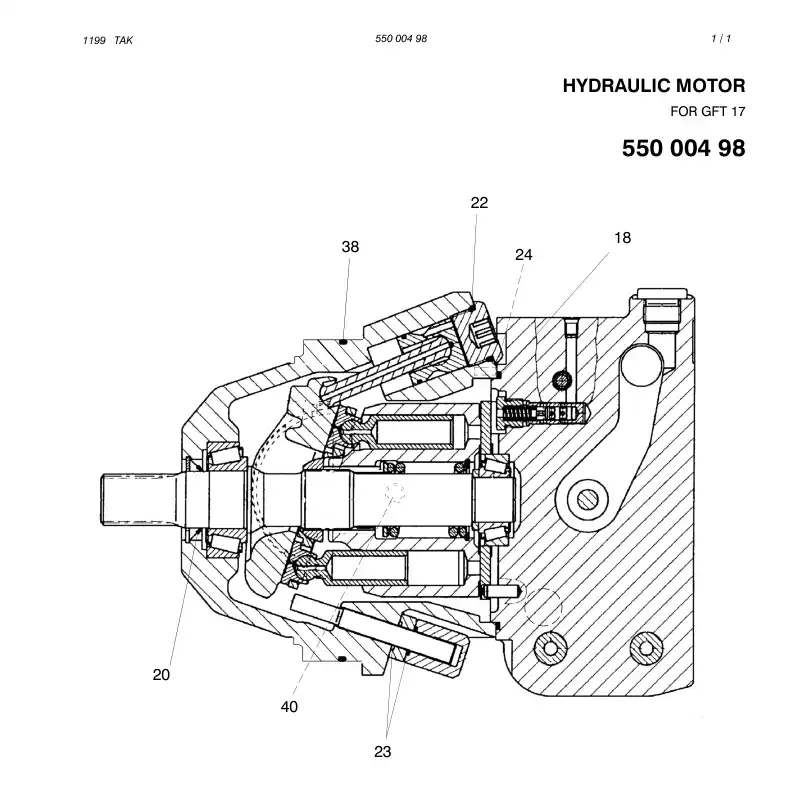 55000502 550 005 02 SEAL KIT - Sandvik Technical Drawing