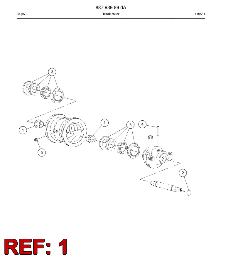 550 005 86a Bushing - drawing