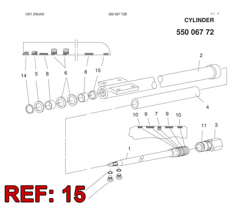 55000934 550 009 34 GUIDE - Sandvik Technical Drawing