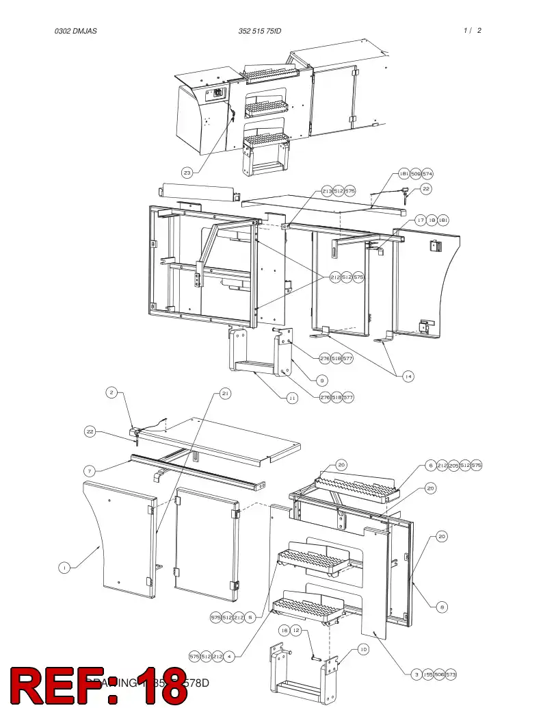 55001010 550 010 10 PLATE - Sandvik Technical Drawing