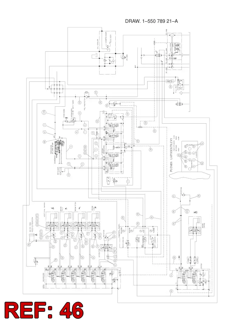 55001023 550 010 23 PIPE ASSEMBLY - Sandvik Technical Drawing
