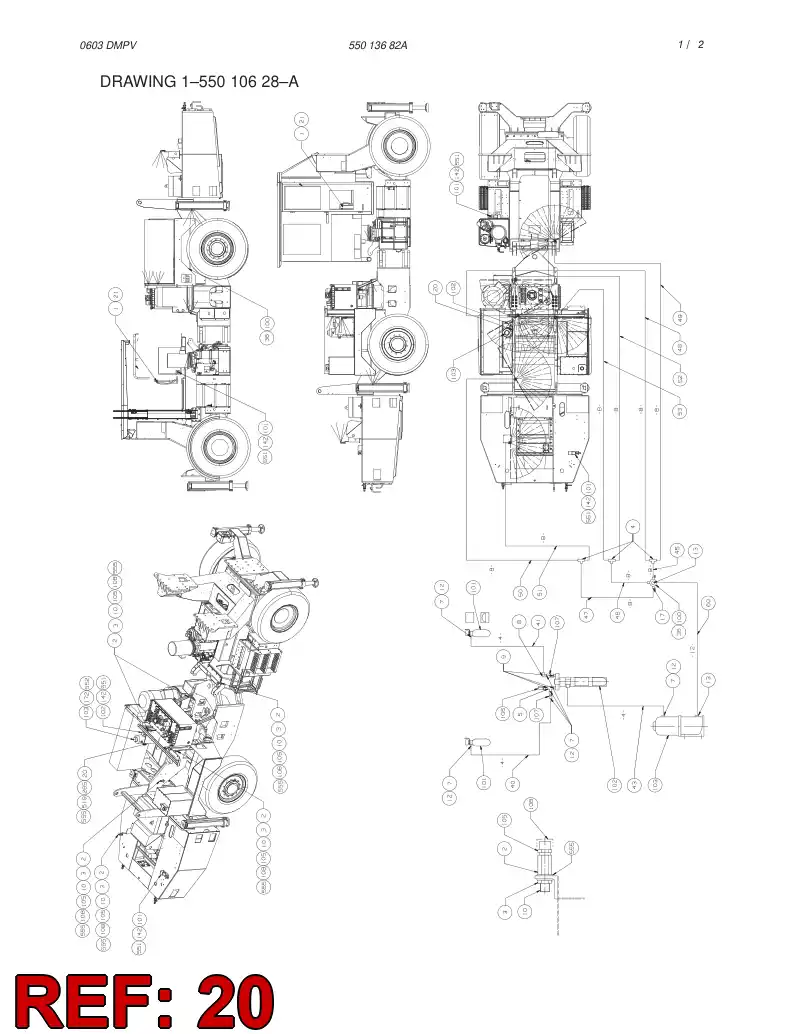 55001116 550 011 16 BRACKET - Sandvik Technical Drawing