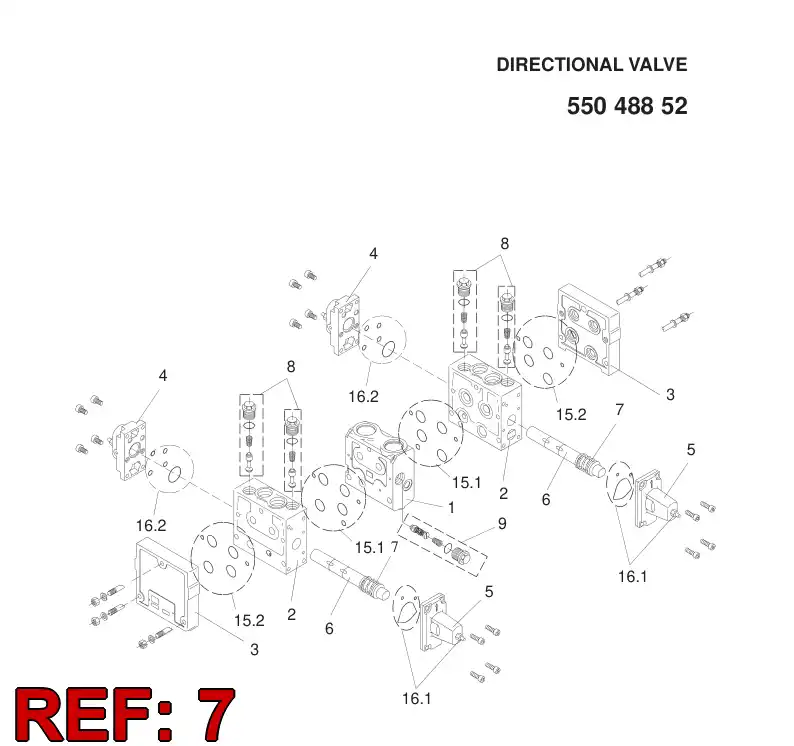 55001326 550 013 26 SPRING - Sandvik Technical Drawing