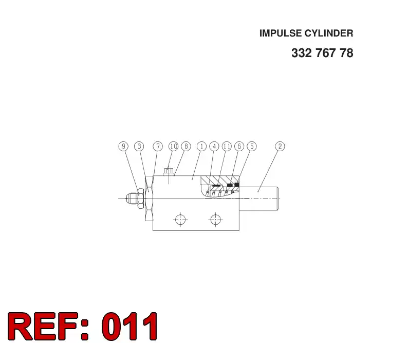 55001827 550 018 27 Guide - Sandvik Technical Drawing