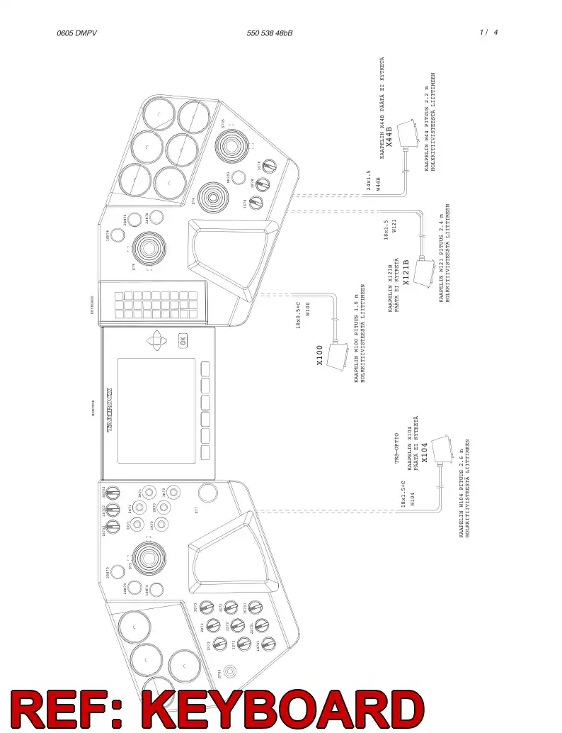 55002029 550 020 29 OPERATOR TERMINAL - Sandvik Technical Drawing