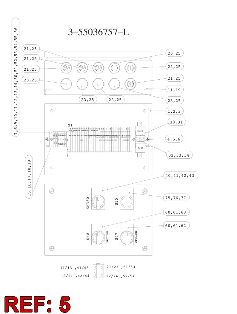 55002874 550 028 74 PLAIN WASHER, LARGE - Sandvik Technical Drawing