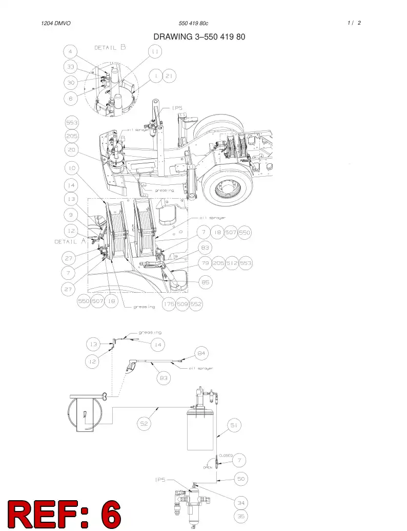 55002888 550 028 88 ASSEMBLY - Sandvik Technical Drawing