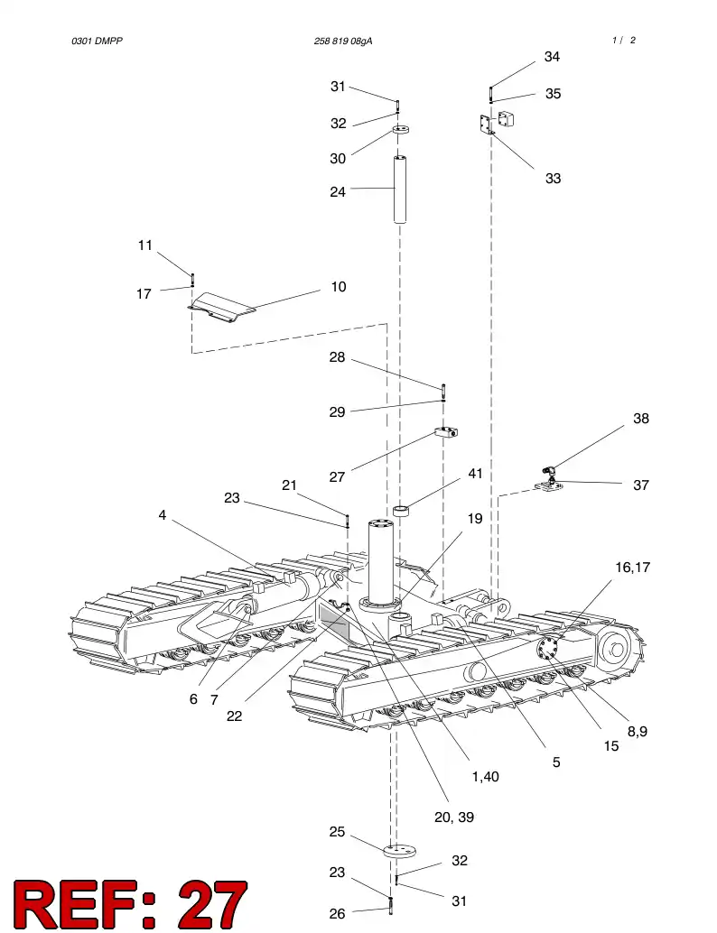 55003182 550 031 82 COLLECTING PIECE - Sandvik Technical Drawing