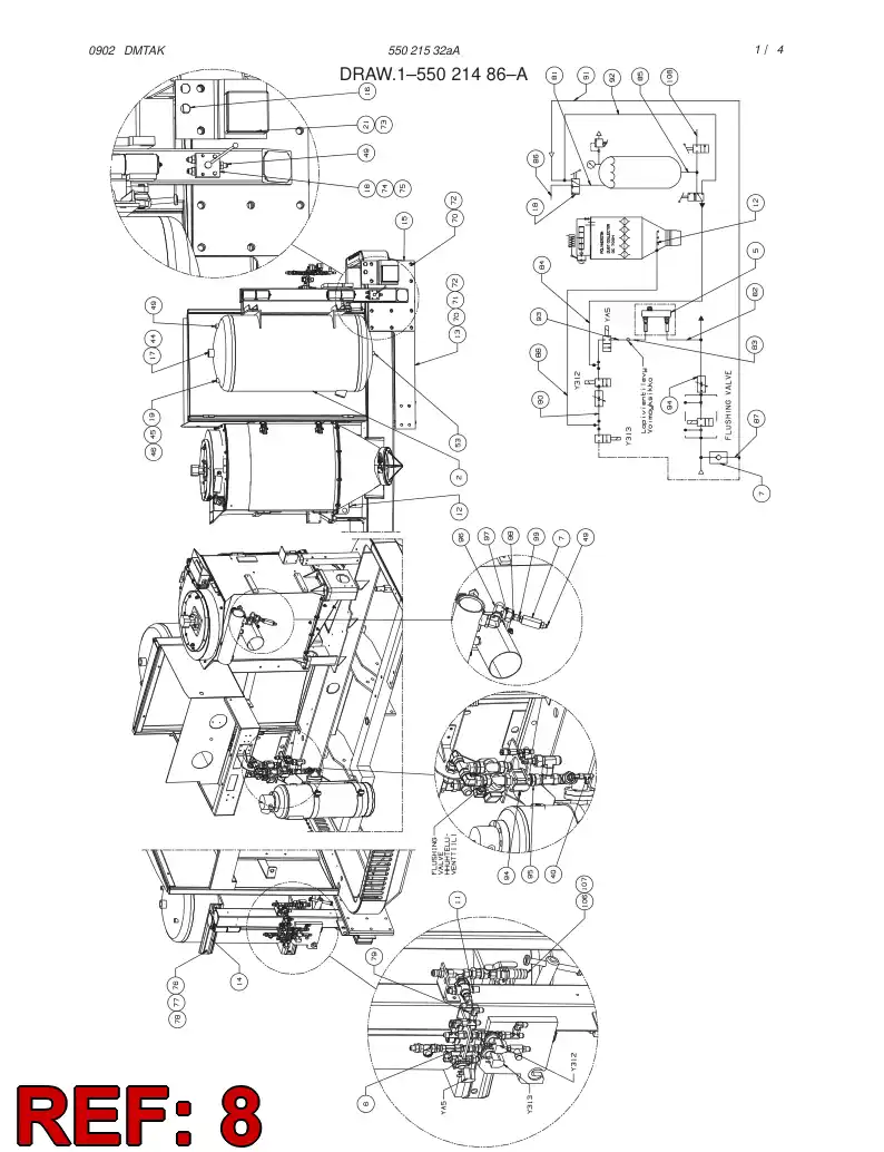 55003850 550 038 50 BRACKET - Sandvik Technical Drawing