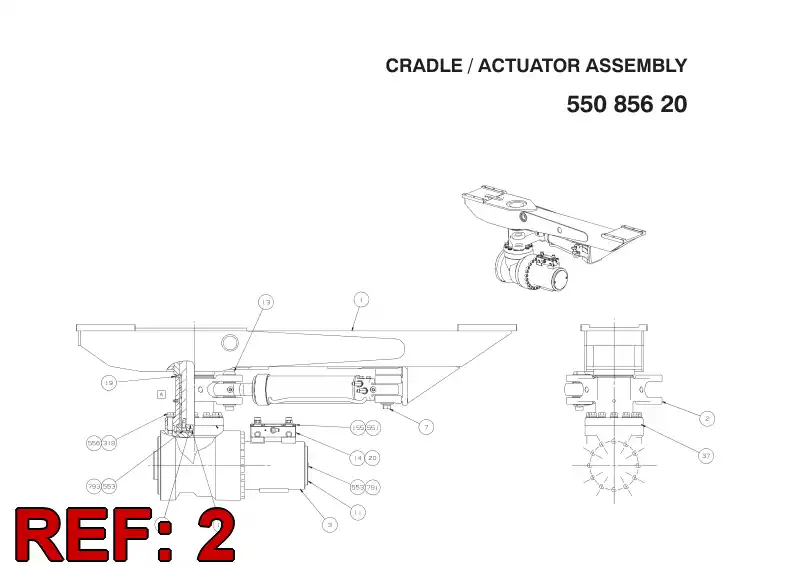 55004021 550 040 21 PIPE ASSEMBLY - Sandvik Technical Drawing
