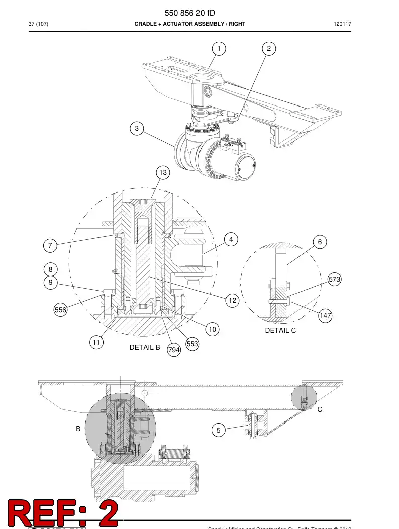 55004021b 550 040 21b Pipe - Sandvik Technical Drawing