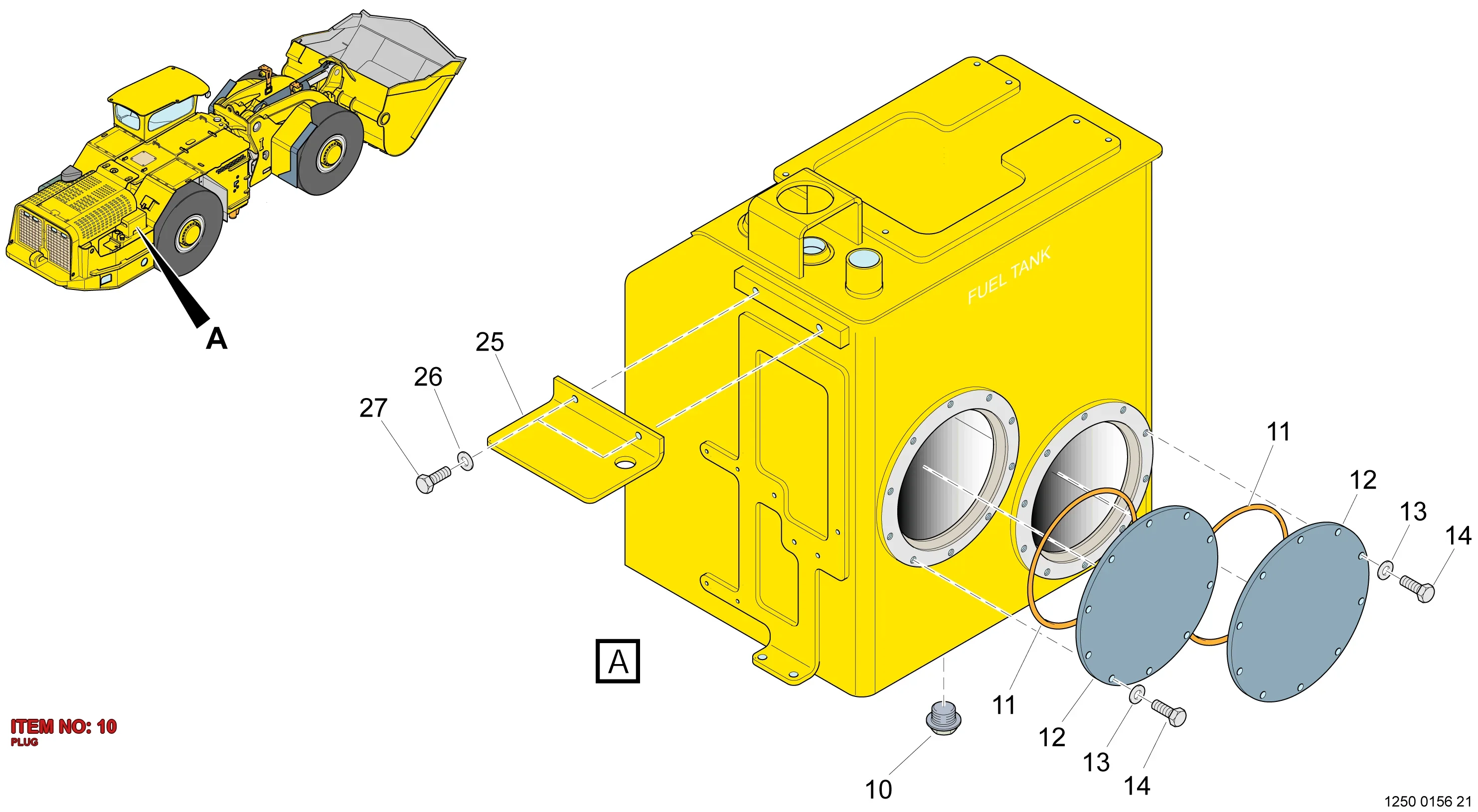 5500 4094 00 PLUG - Technical Drawing