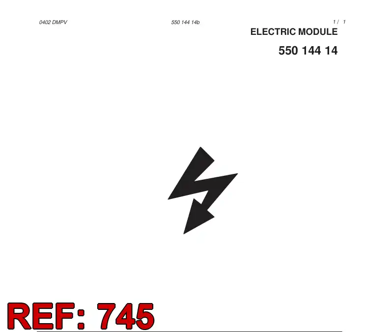 55004234 550 042 34 CIRCUIT DIAGRAM - Sandvik Technical Drawing