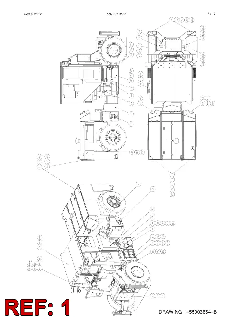55004279 550 042 79 CARRIER - Sandvik Technical Drawing