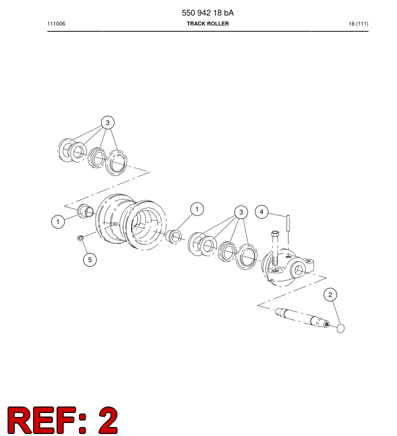 55004312a 550 043 12a O-ring - Sandvik Technical Drawing