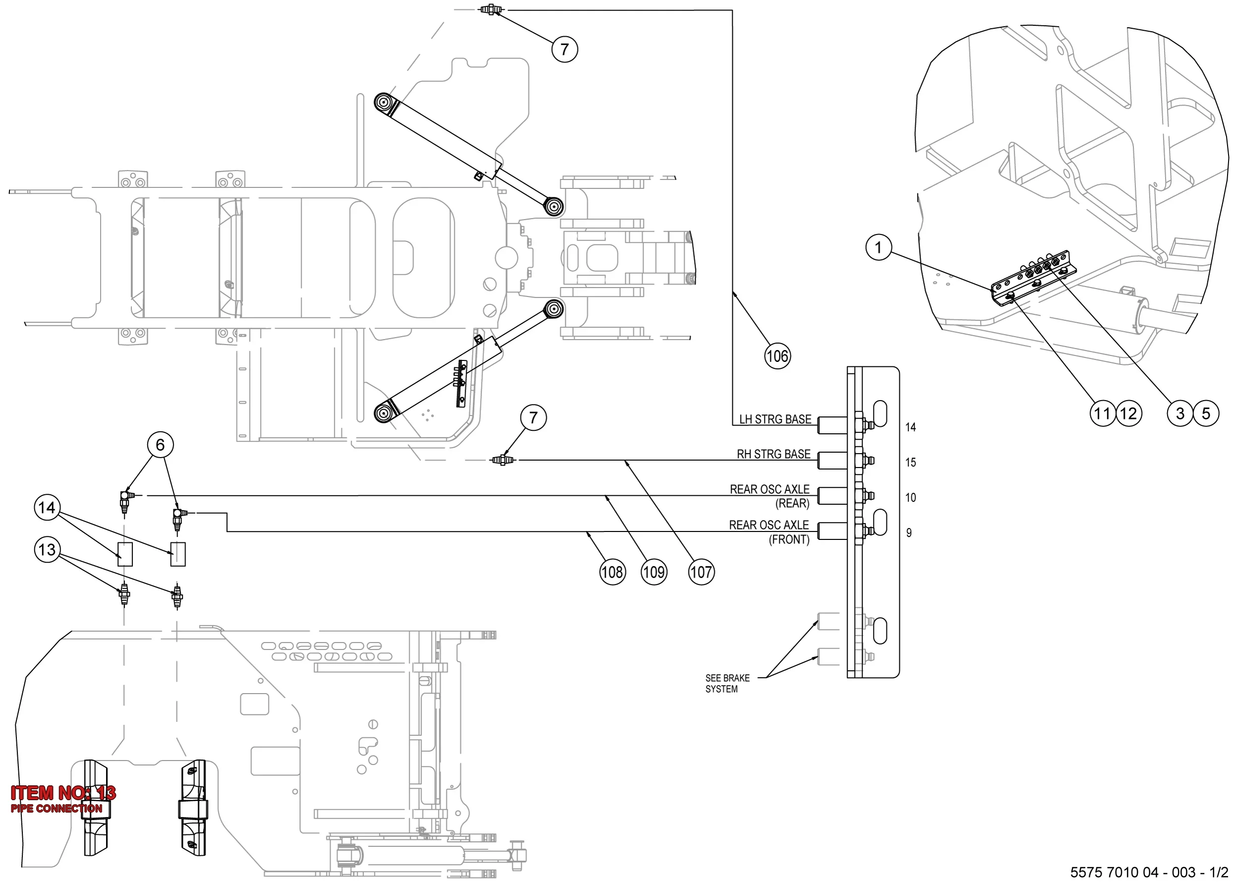 5500 4940 00 PIPE CONNECTION - Technical Drawing