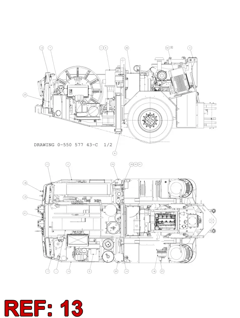 55005178 550 051 78 FILLING PUMP - Sandvik Technical Drawing