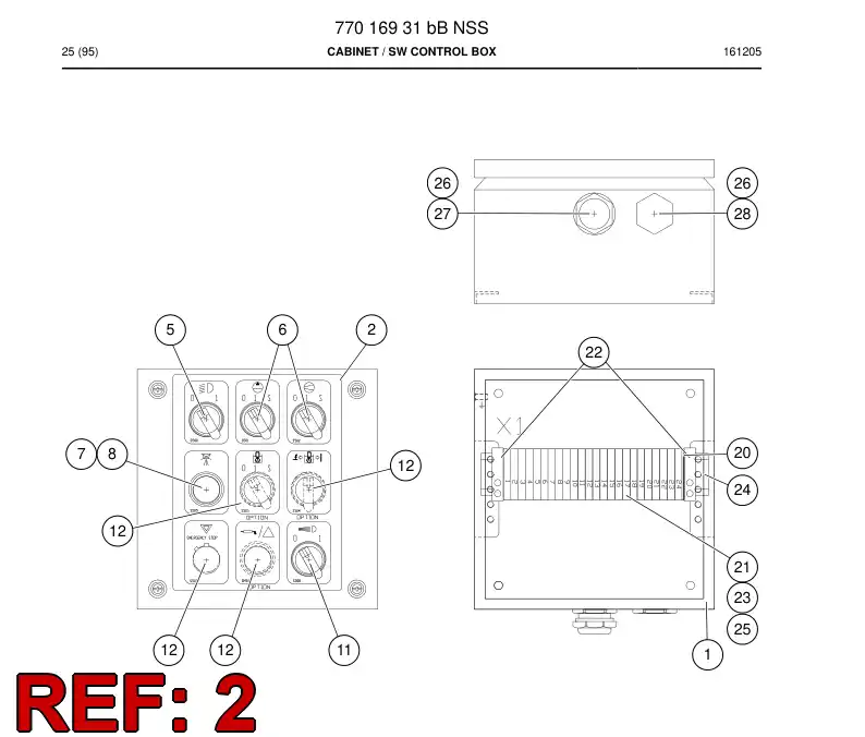 55005650b 550 056 50b LABEL, PRING - Sandvik Technical Drawing