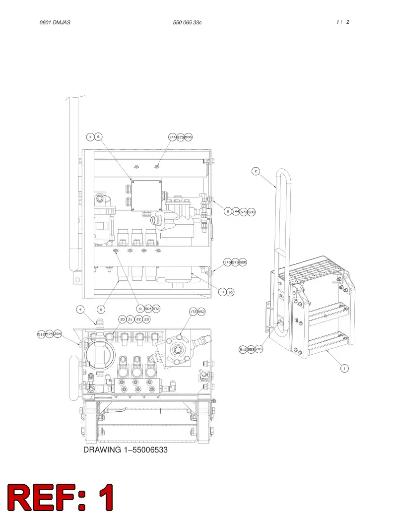 55006228 550 062 28 SIDE BOX - Sandvik Technical Drawing
