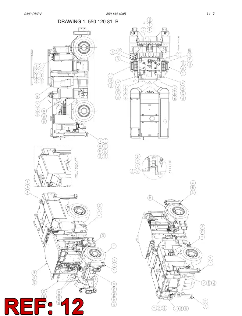 55006534 550 065 34 STEP BOX - Sandvik Technical Drawing