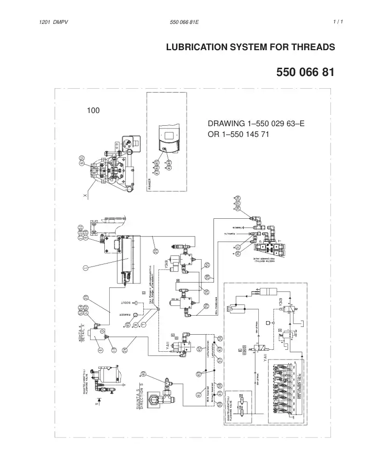 55006686 550 066 86 LUBRICATION SYSTEM FOR THREADS - Sandvik Technical Drawing
