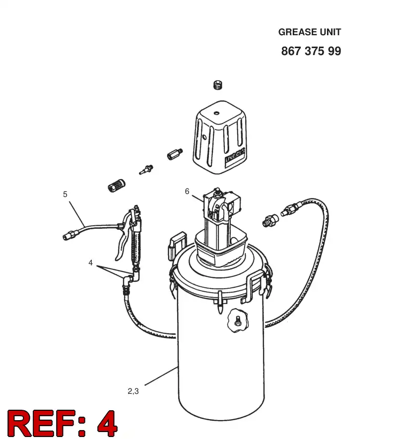 55006724 550 067 24 SWIVEL SEAL - Sandvik Technical Drawing