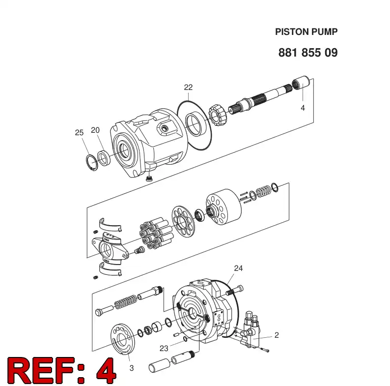 550 068 98 Clutch - drawing