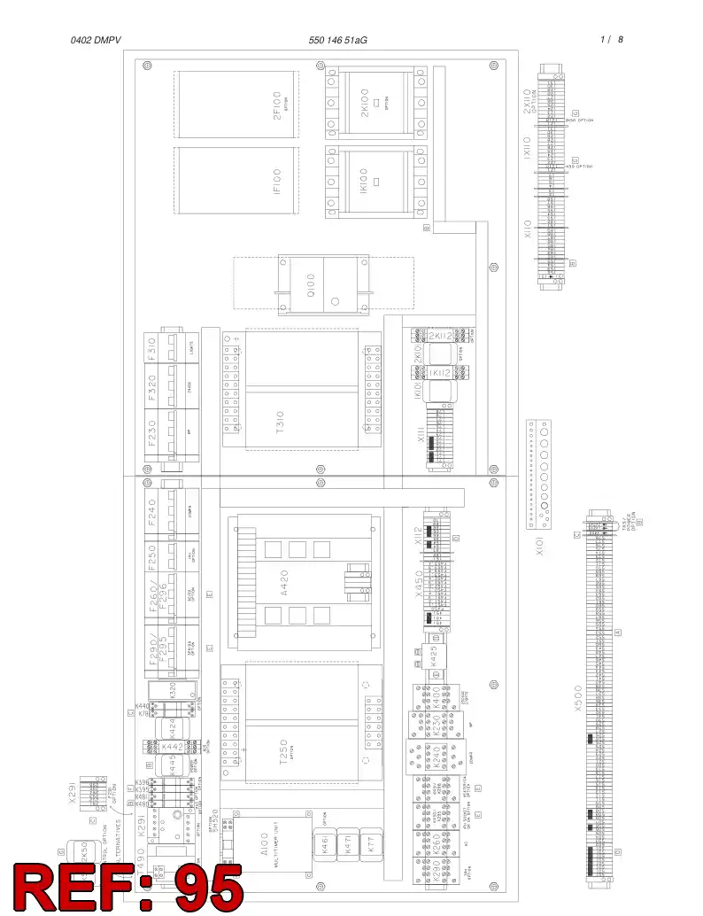55006966 550 069 66 TERMINAL MARKING STRIP - Sandvik Technical Drawing