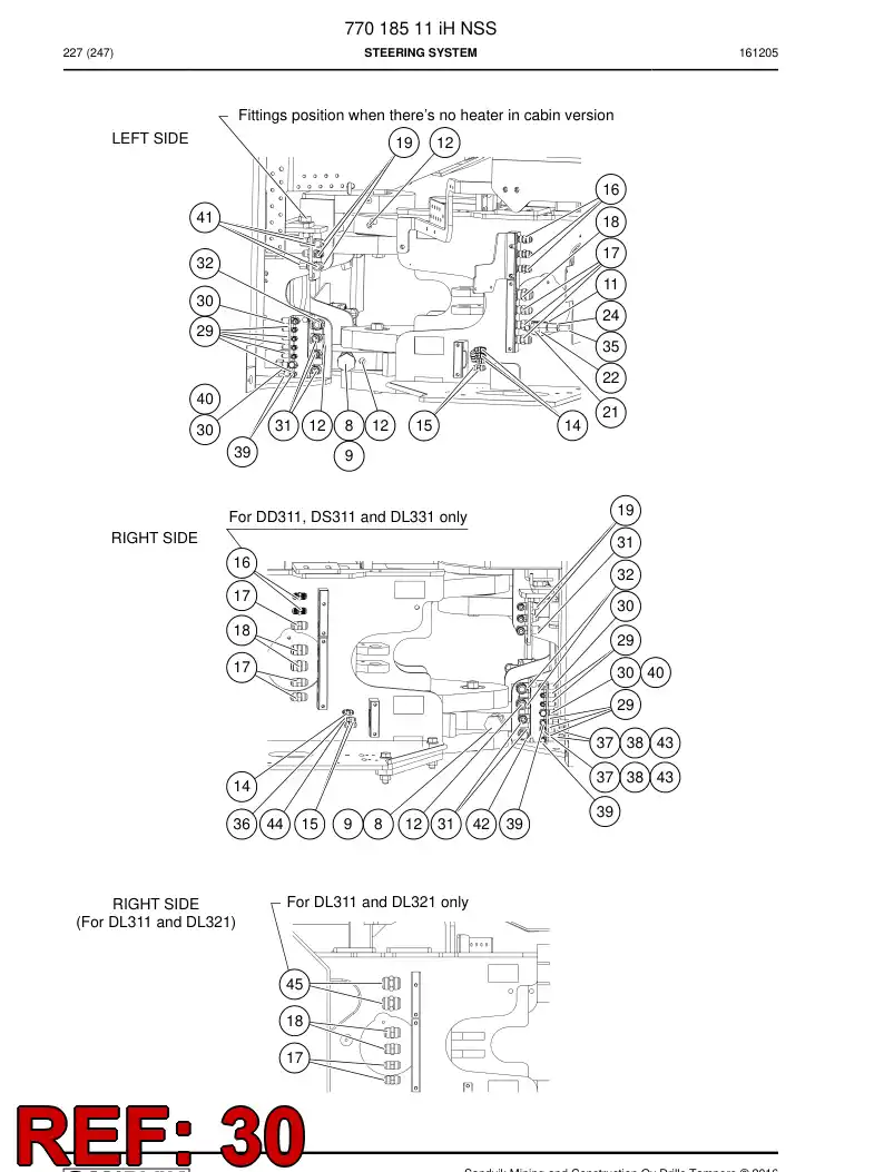 55007158 550 071 58 Adapter, Elbow - Sandvik Technical Drawing