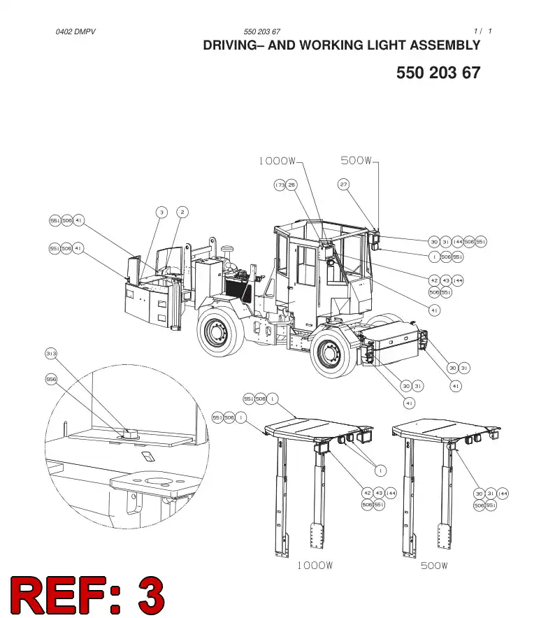 55007821 550 078 21 BRACKET - Sandvik Technical Drawing