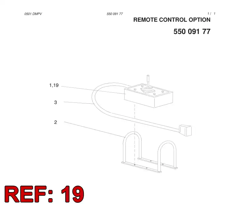 55008410 550 084 10 JUNCTION BOX ASSEMBLY - Sandvik Technical Drawing