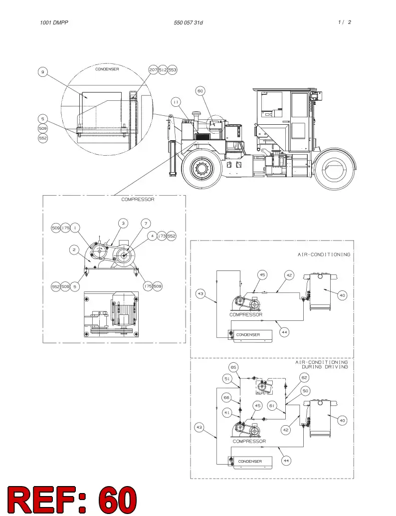 55008433 550 084 33 BRACKET - Sandvik Technical Drawing