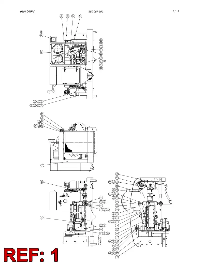 55008727 550 087 27 CAT 3116 DITA (EPA/CARB) - Sandvik Technical Drawing