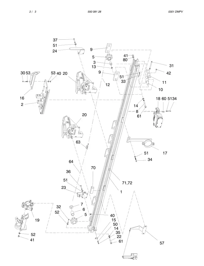 55009128 550 091 28 FEED - Sandvik Technical Drawing