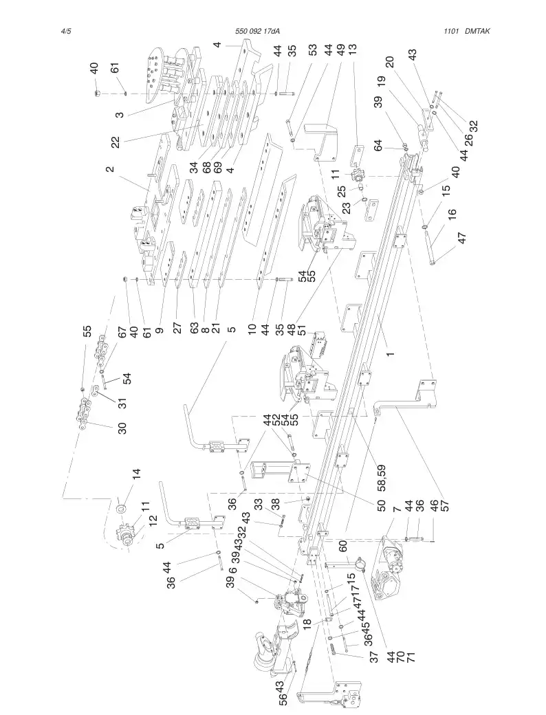 55009217dA 550 092 17dA FEED - Sandvik Technical Drawing