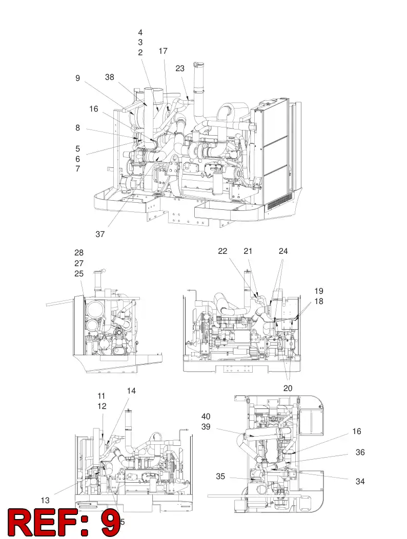 55009425 550 094 25 BAND - Sandvik Technical Drawing