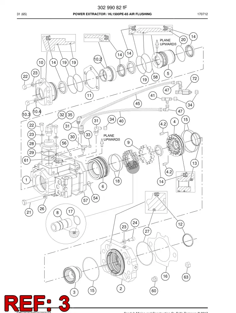 55009602a 550 096 02a Bushing, Shank - Sandvik Technical Drawing