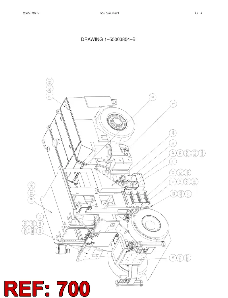 55009939 550 099 39 ASSEMBLY KIT - Sandvik Technical Drawing