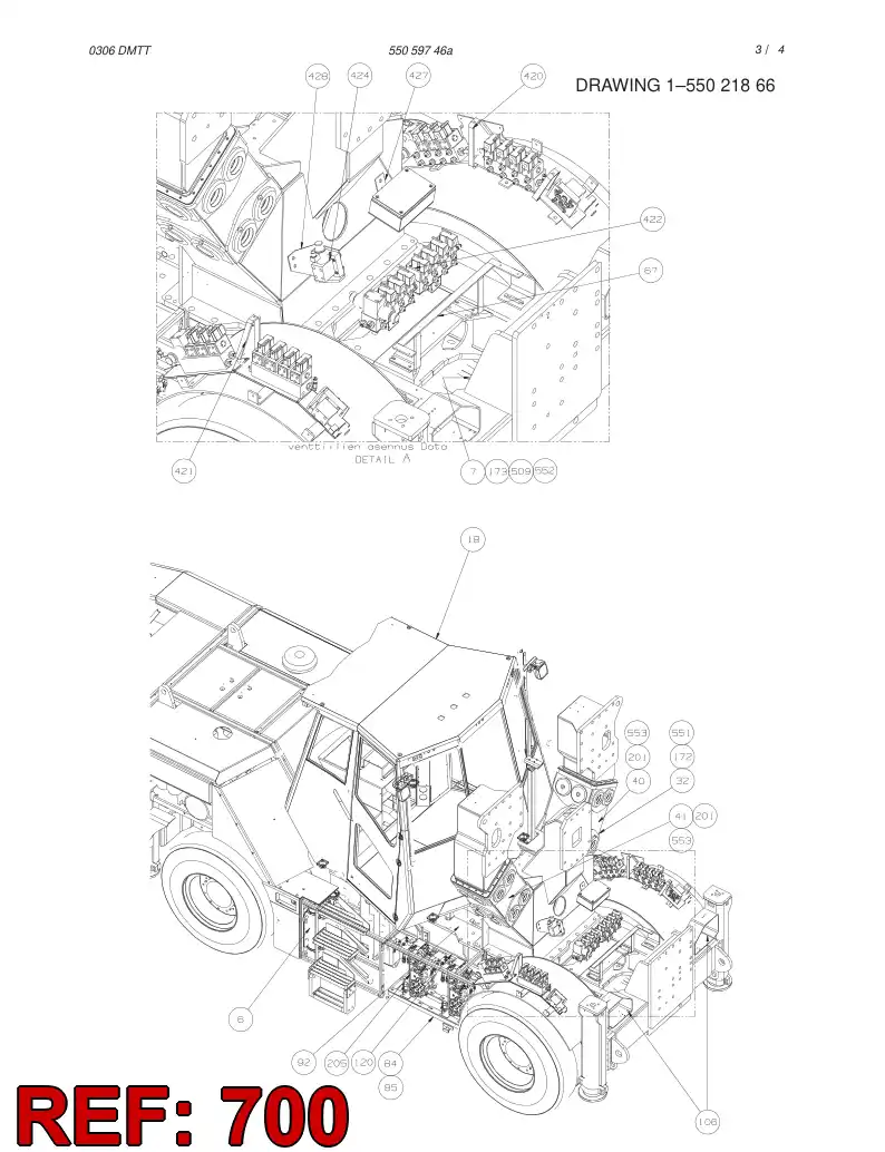 55009948 550 099 48 ASSEMBLY KIT - Sandvik Technical Drawing